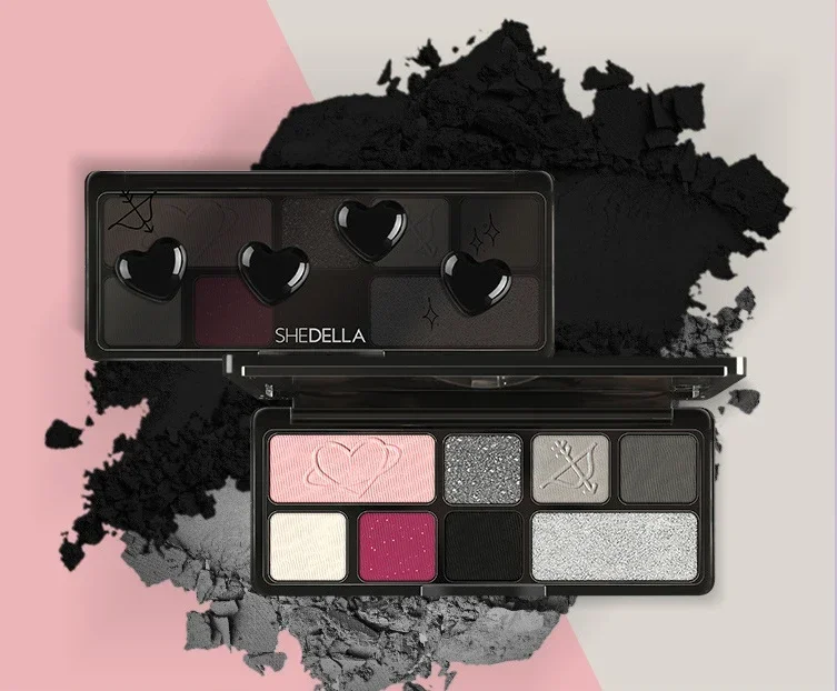 

Shedella 2023 new low saturation eye shadow matte green genuine eye shadow palette