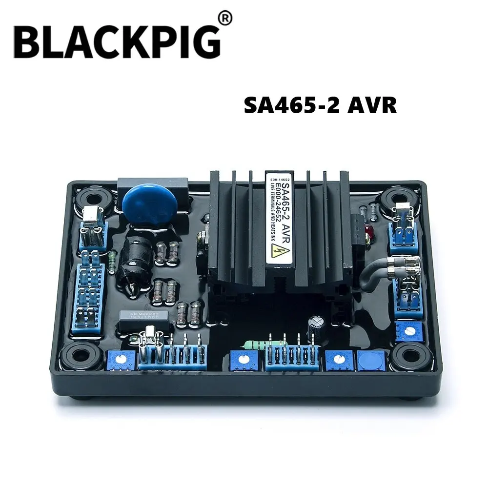

2025 Top Quality SA465-2 Brushless AVR Voltage Regulator Stabilizer Automatic Stabilizer Alternator Generator Parts