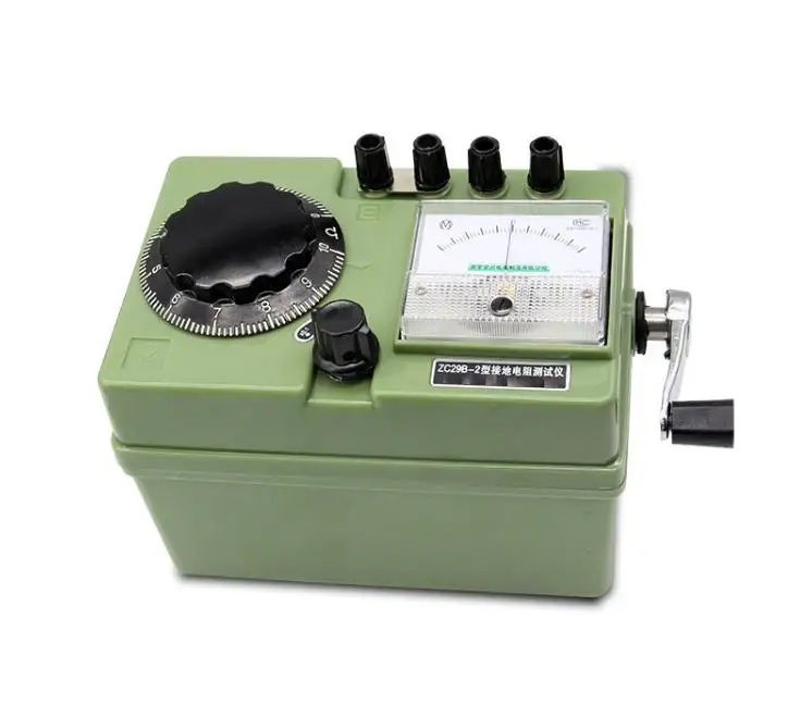 

Ground Resistance Tester ZC29B-1(0-1000) or ZC29B-2(0-100) Grounding table grounding resistance meter