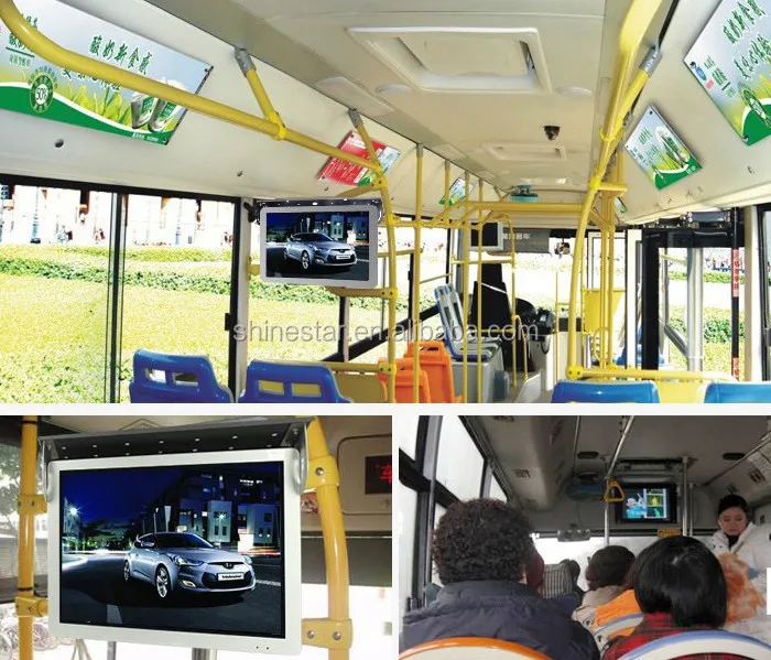 

Караван TV21,5 "22" Дюймовый светодиодный автомобильный Metro Coach Bus TFT-монитор Ads Signage Display TV с металлическим каркасом