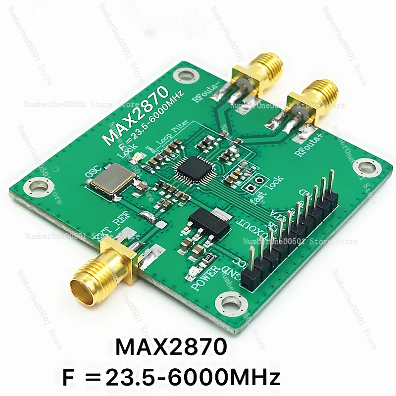 

MAX2870 23.5MHZ-6GHZ phase-locked loop, RF source, signal source