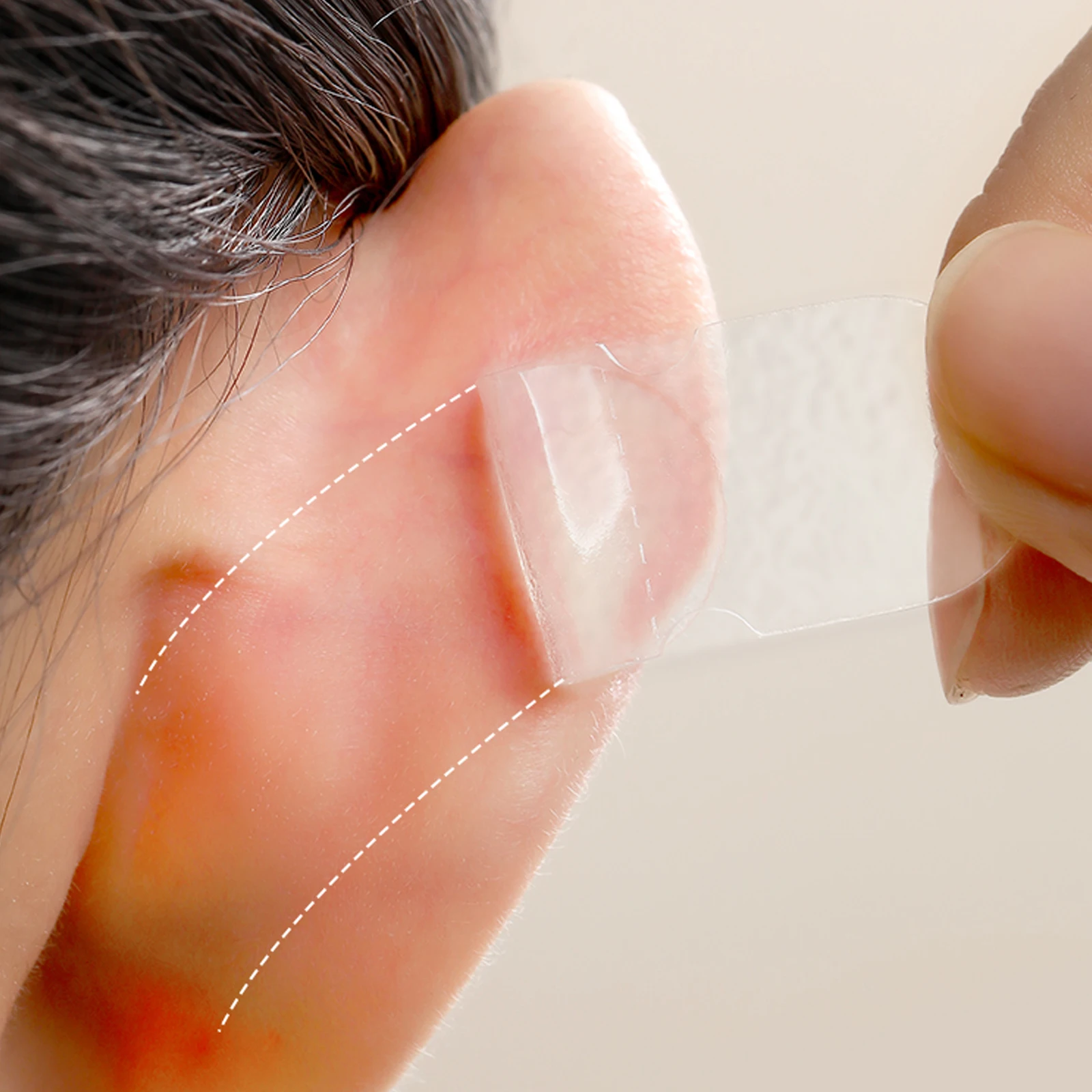 60 Pcs Protruding Ear Corrector Stickers Women Correction Patch