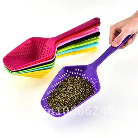 

Cooking Kitchen Tools No-stick Drain Colanders Shovel Strainers Veggies Water Leaking Kitchen Utensil Gadget Accessories