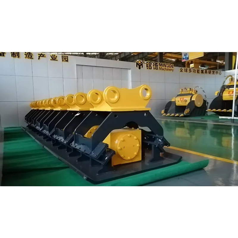 MONDE 20-38t Hydraulic Earth Vibration Rammer High Quality Compactor Plate For Excavator