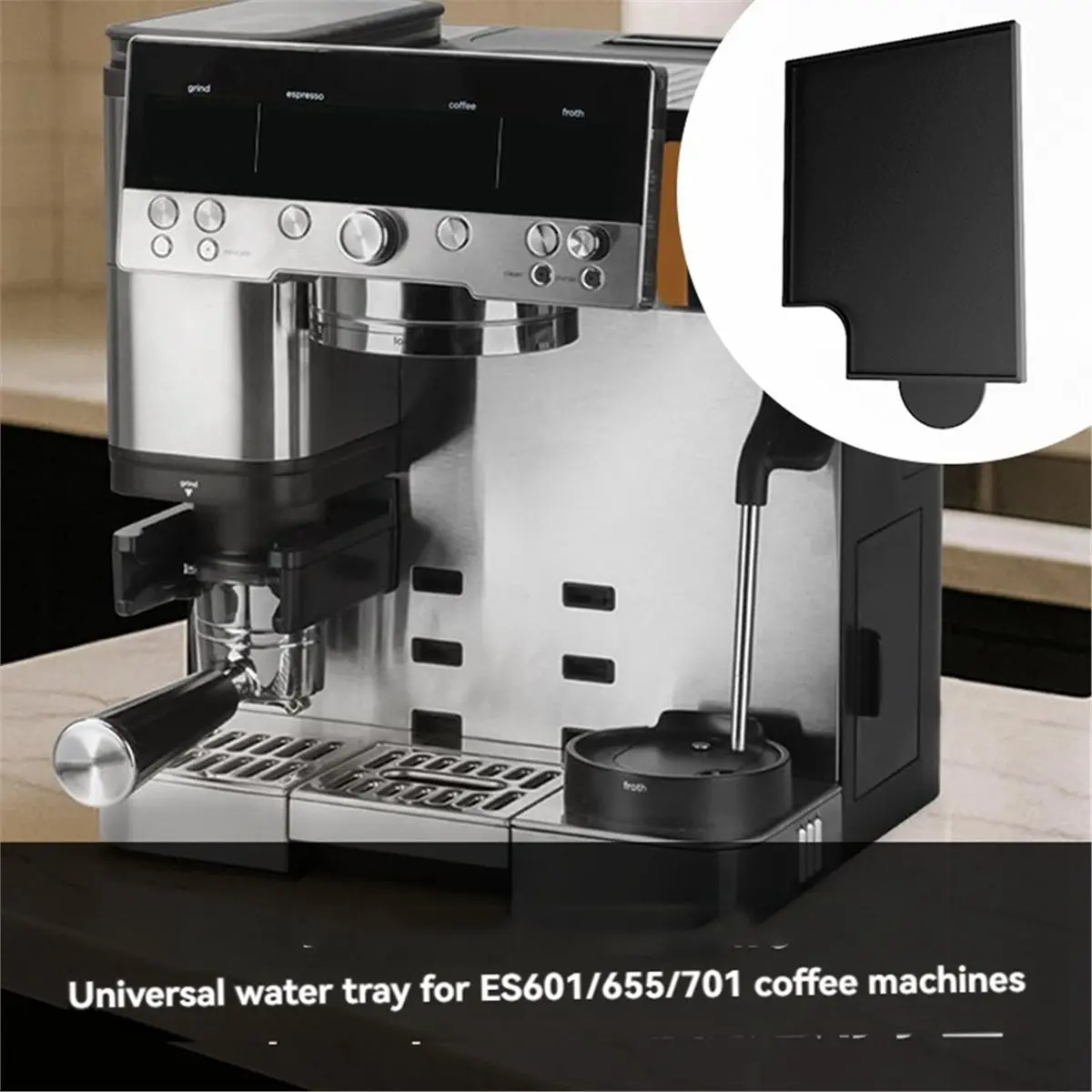 

(AIMA) Grinder Cleaning Funnel for Ninja ES601 ES655 ES701 Coffee Make Water Tray Powder Receiving Pad Residual Grounds Remover