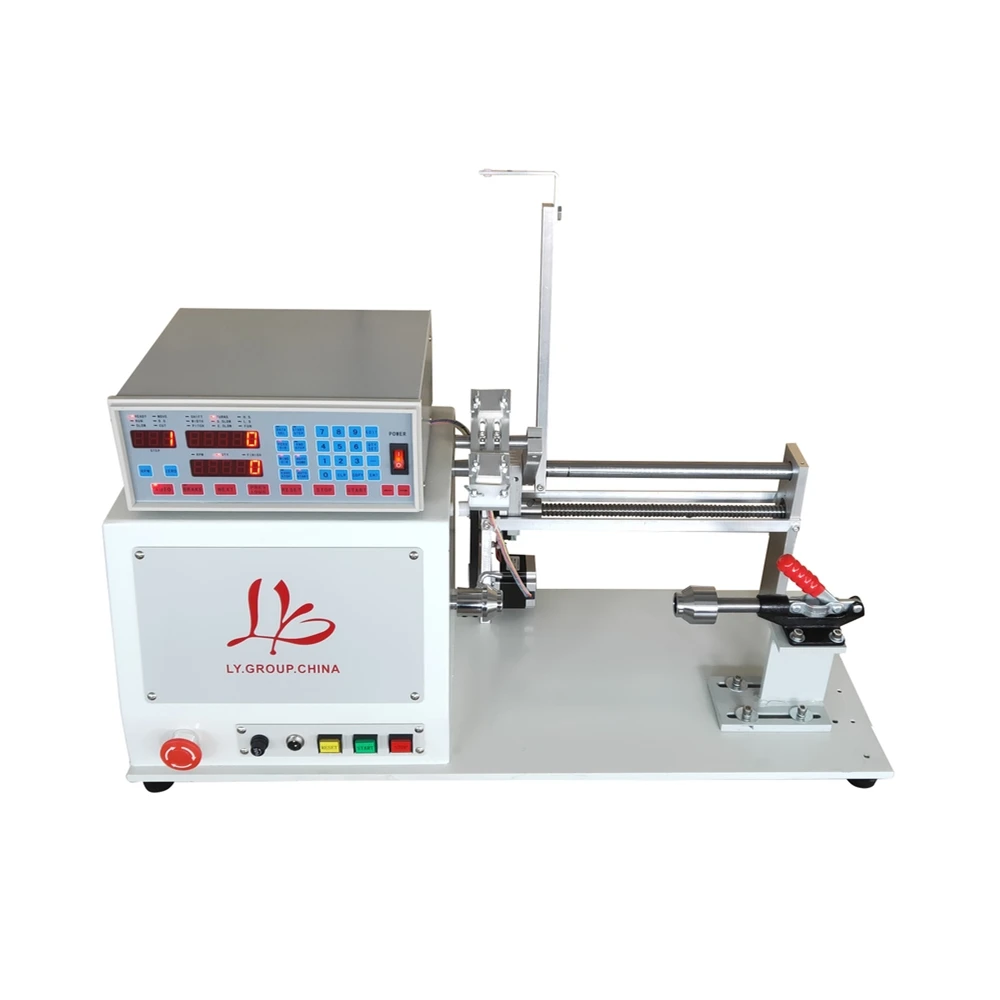 LY 830 New Computer Automatic Coil Winder Winding Dispenser Machine for 0.04-1.20mm Wire with Tensioner TC3S TCSS-X TCSS TCM