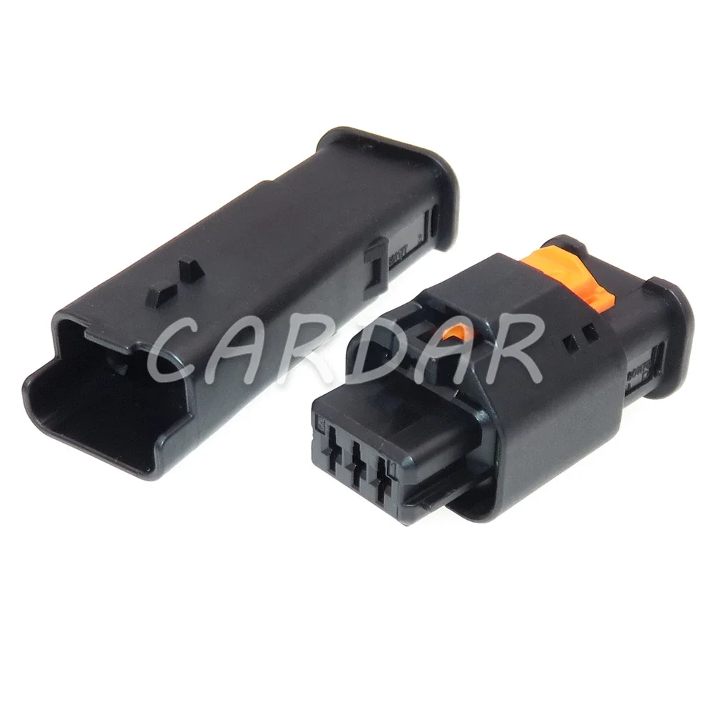

1 Set 3 Pin 1.5 Series Automobile Headlight Regulator Sensor Plug AC Assembly Waterproof Wiring Socket 1801177-1 1-1801178-1