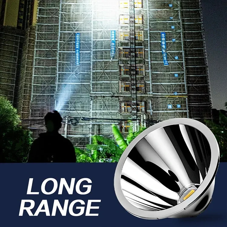 Lampu Depan COB LED Mini Portabel USB Isi Ulang Tahan Air Lampu Kerja Memancing Luar Ruangan Senter Terpasang Di Kepala Tembakan Jauh