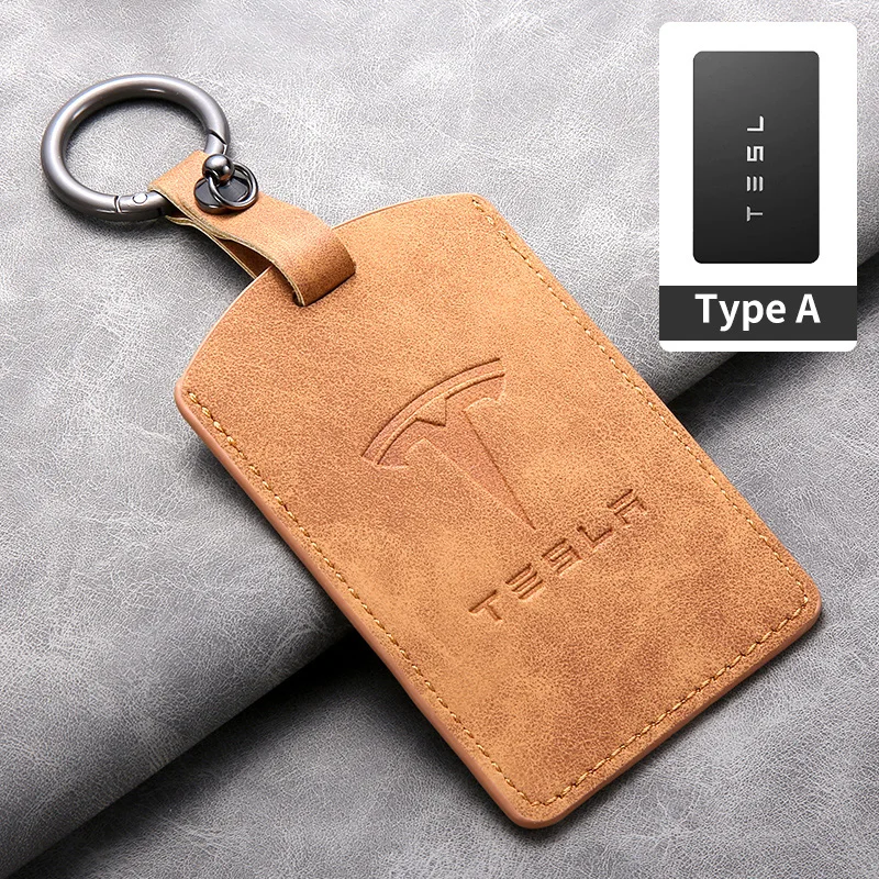 Car Smart Remote Key Card Cover Case Key Bag Shell Holder Protection For Tesla Model 3 Model Y 2020 Keychain Styling Accessories