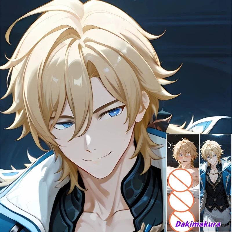 

Dakimakura Anime Pillowcase Varka Double-sided Print Life-size Body Pillow Cover Bedding Gifts