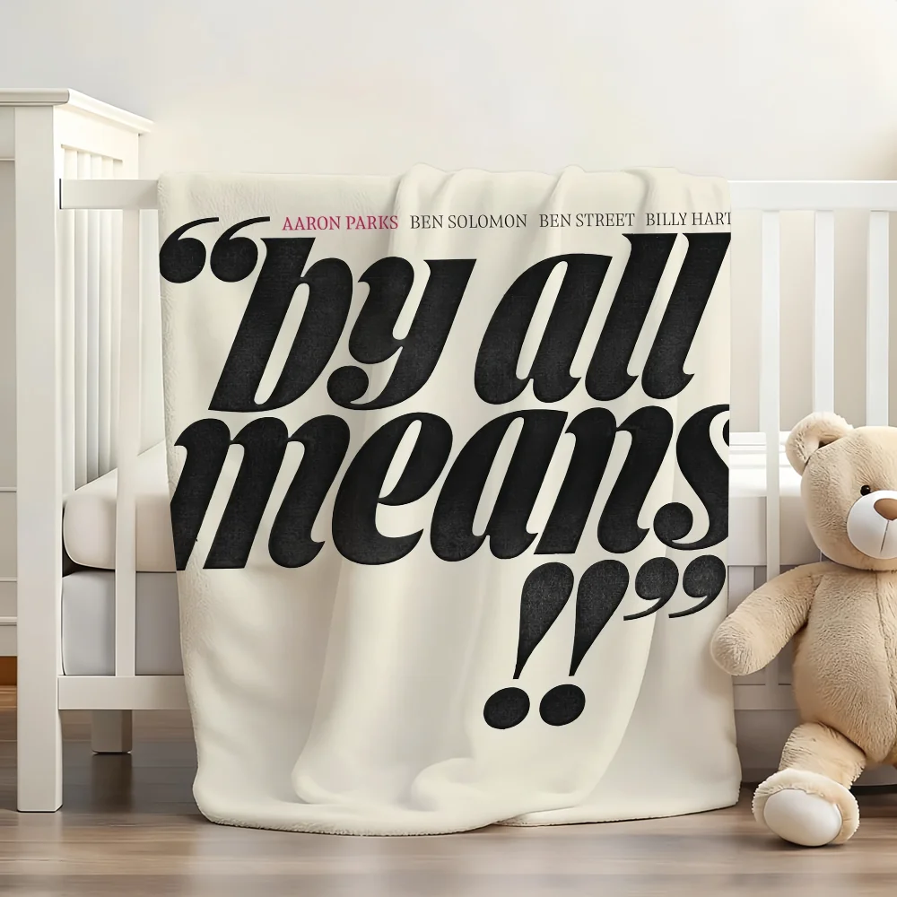 عازف البيانو آرون باركس بطانية ناعمة وصديقة للبشرة لسرير الأريكة ومفرش سرير مناسب لجميع المواسم #1