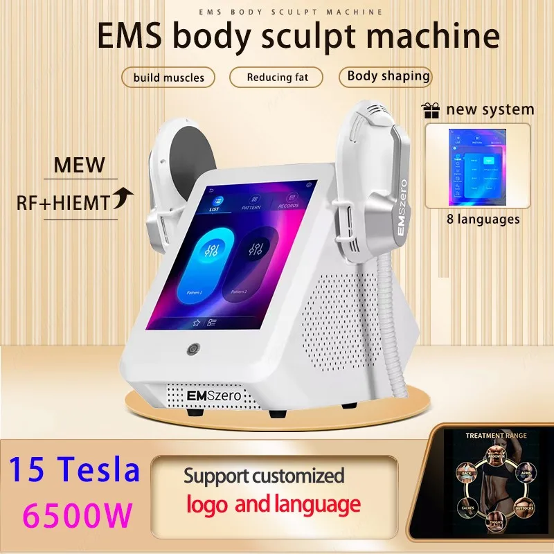 

2025 EMSSLIM NEO Fat Removal Profesional Salon Slimming Butt Build Weight Lose EMSzero Body Sculpt Muscle Stimulate Machine