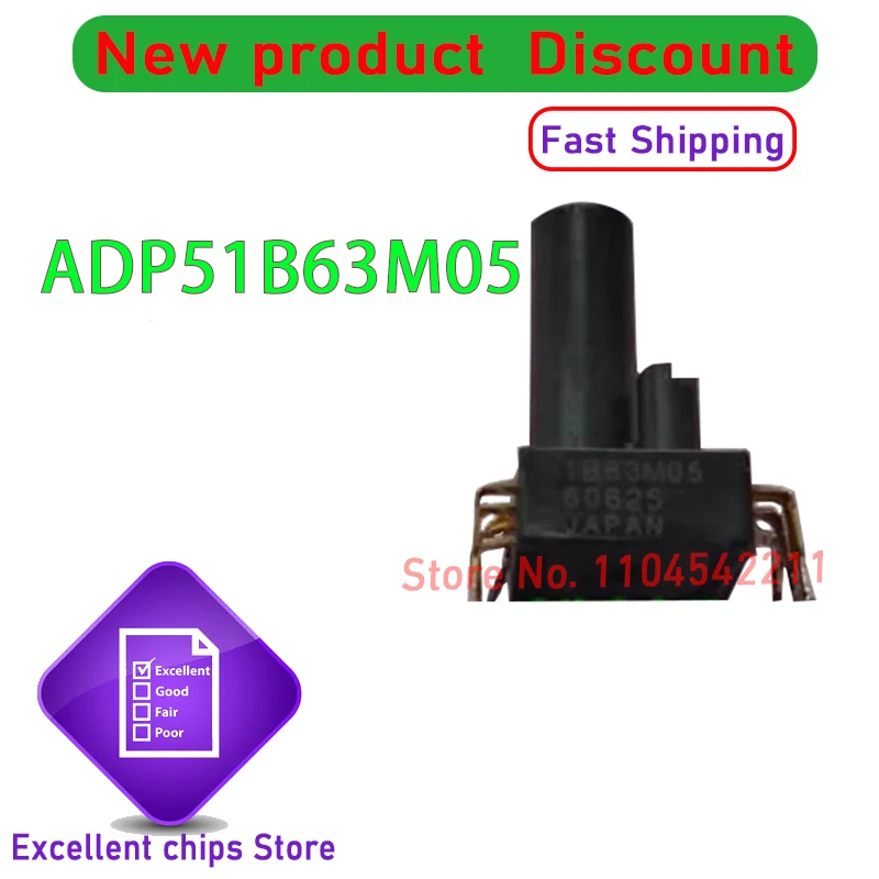 1 Uds ~ 10 uds/lote ADP51B63M05 ADP51B63 1B63 DIP8 sensor de presión de interfaz nuevo Original Ic