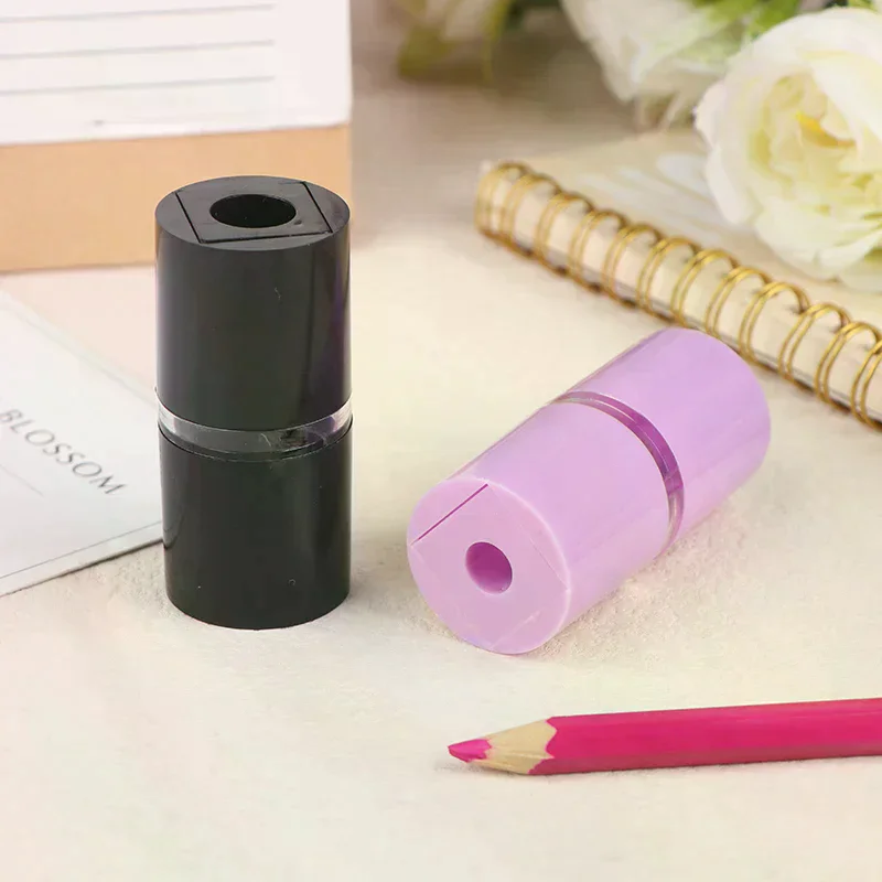 /YOV/1pcs Professional Eyebrow Pencil Sharpener Flattening Tool Knife Sharpening Drawing Line Eyebrow Pencil Sharpener Base