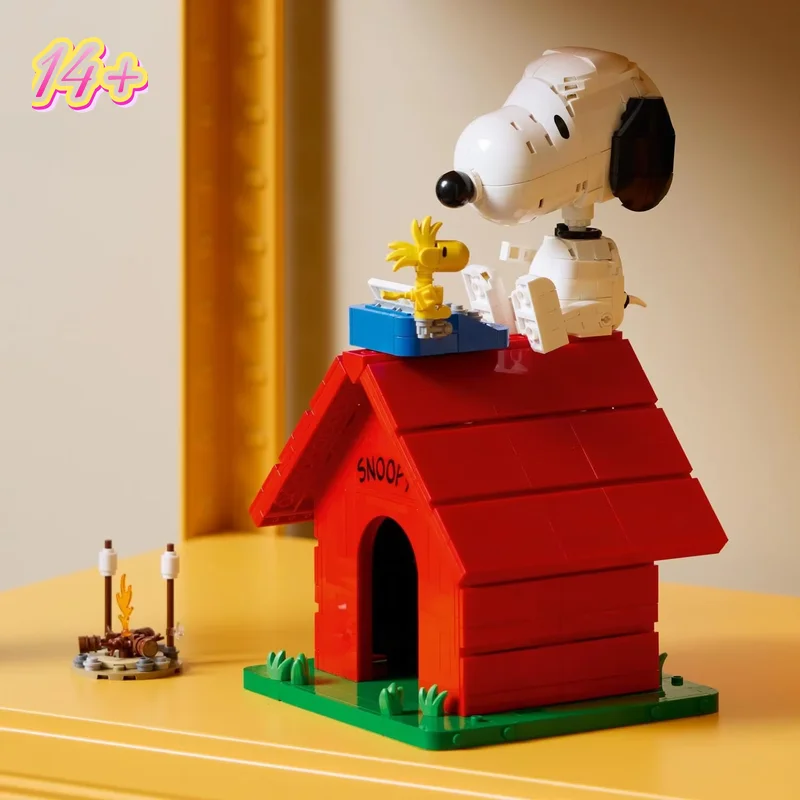 Solar System Orrery - 2026 964pcs Cute Cartoon Puppy Cottage
