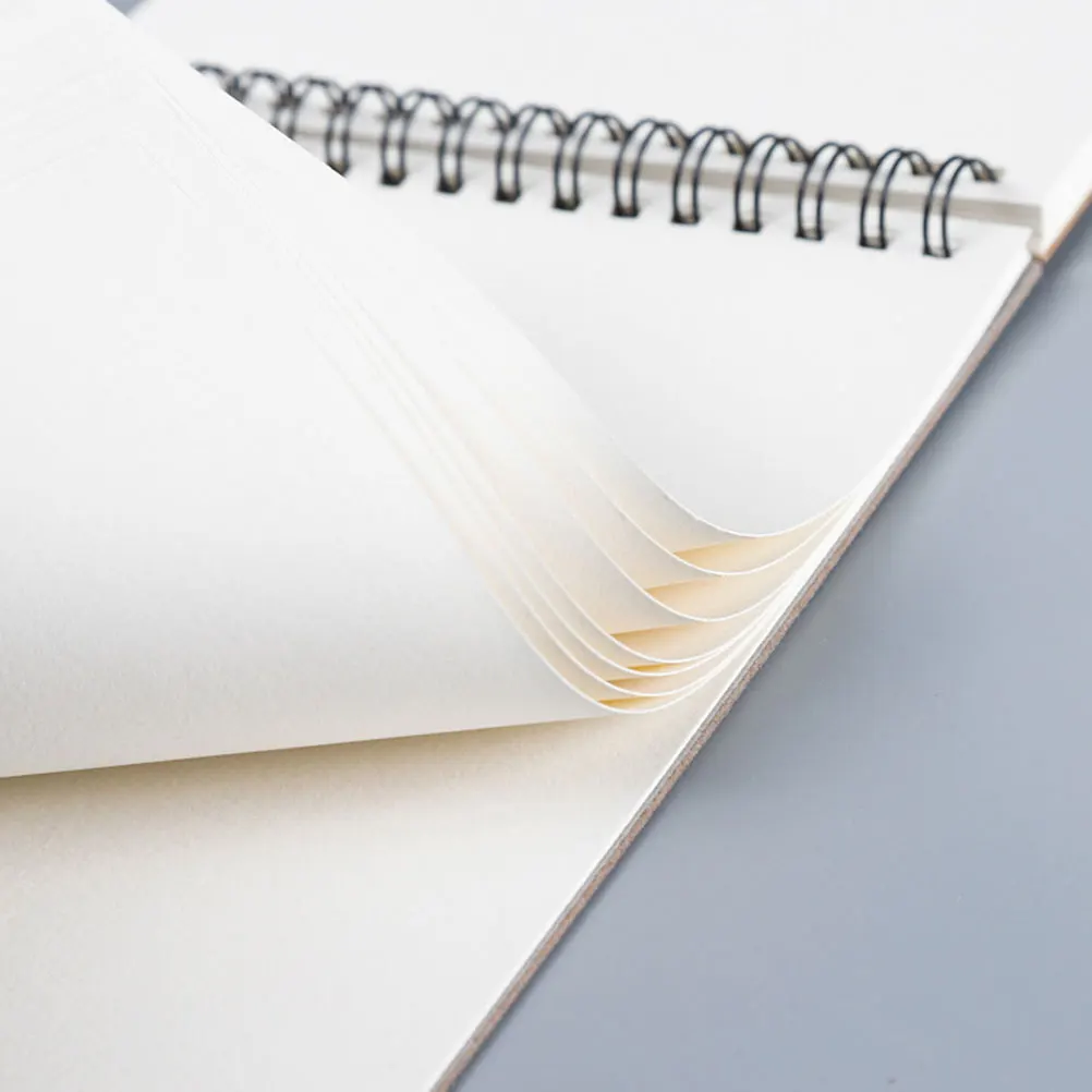 

2Pcs A4 Spiral Sketch Book Simple Drawing Notebook for Painting Writing Notepad Journal Kids Students Travel Art Supplies