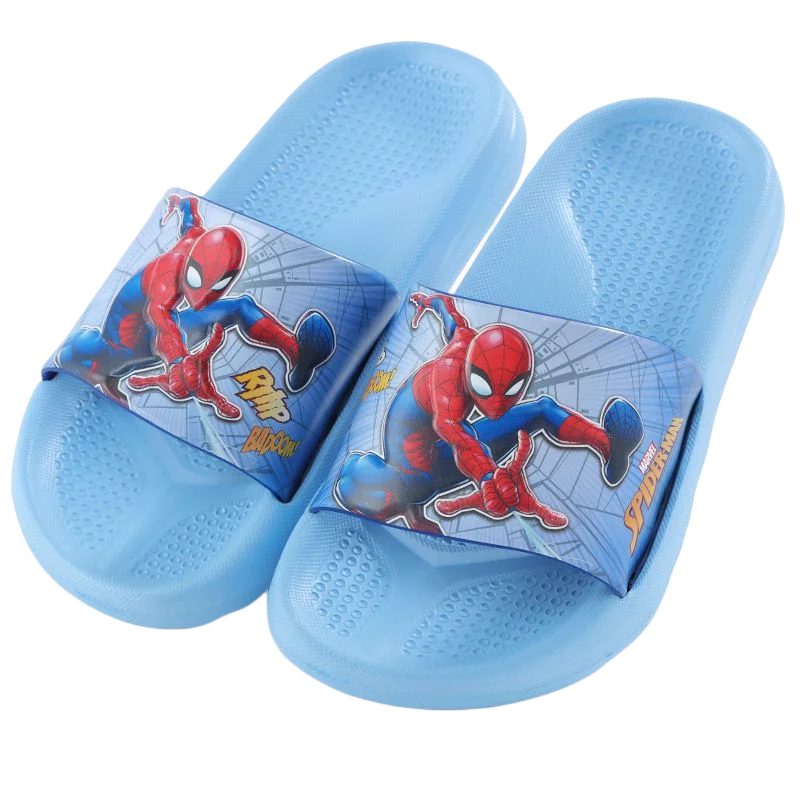 Avengers Alliance Marvel Series Peripheral Kawaii Children\'s Slippers Non-slip Bathroom Soft Bottom Slippers Gifts for Friends