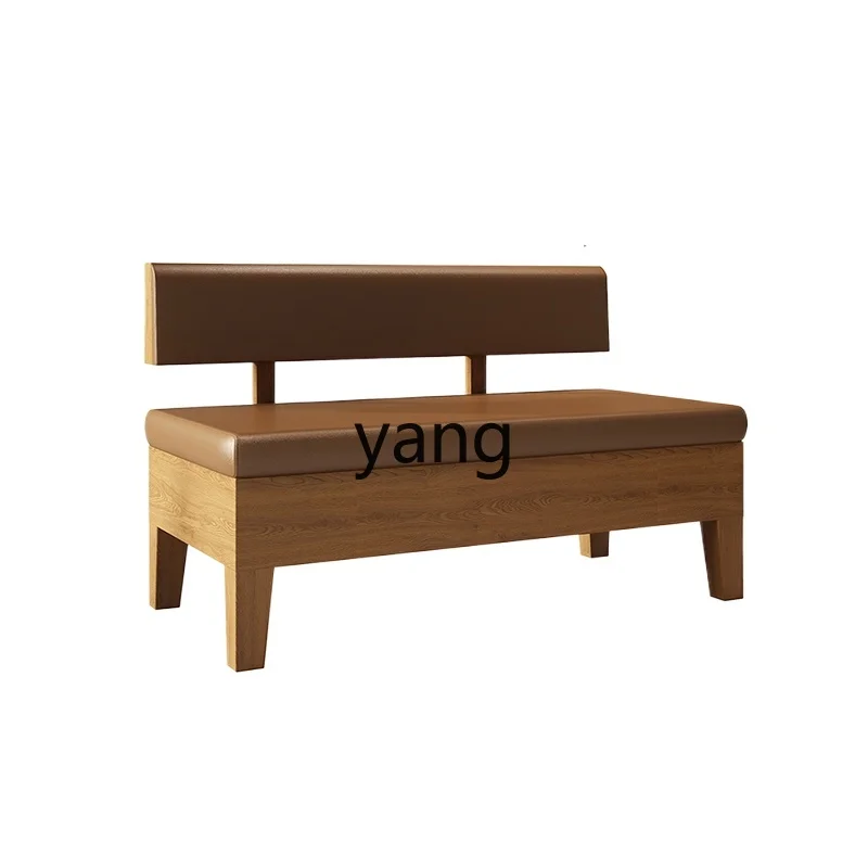 

Lmm solid wood casual milk tea catering shop cafe card seat sofa table and chair combination