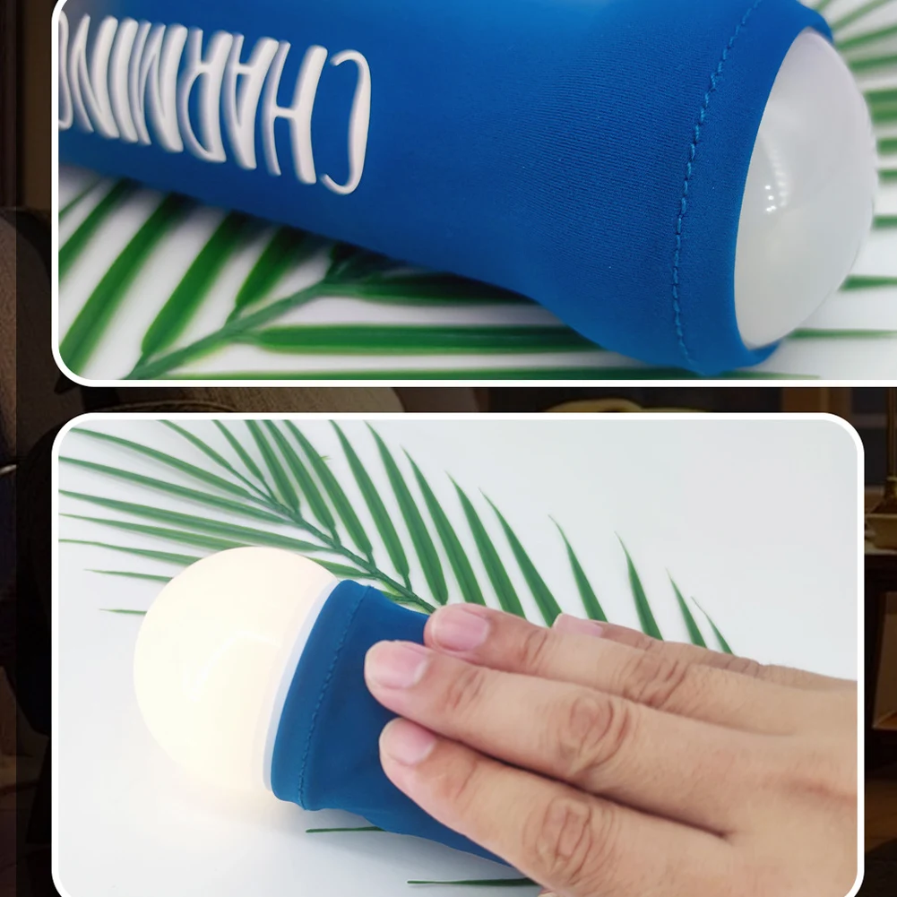 مصباح ليلي بمفتاح سحب يدوي مصباح طاولة قابل لإعادة الشحن لتزيين غرفة النوم هدية عيد ميلاد #6