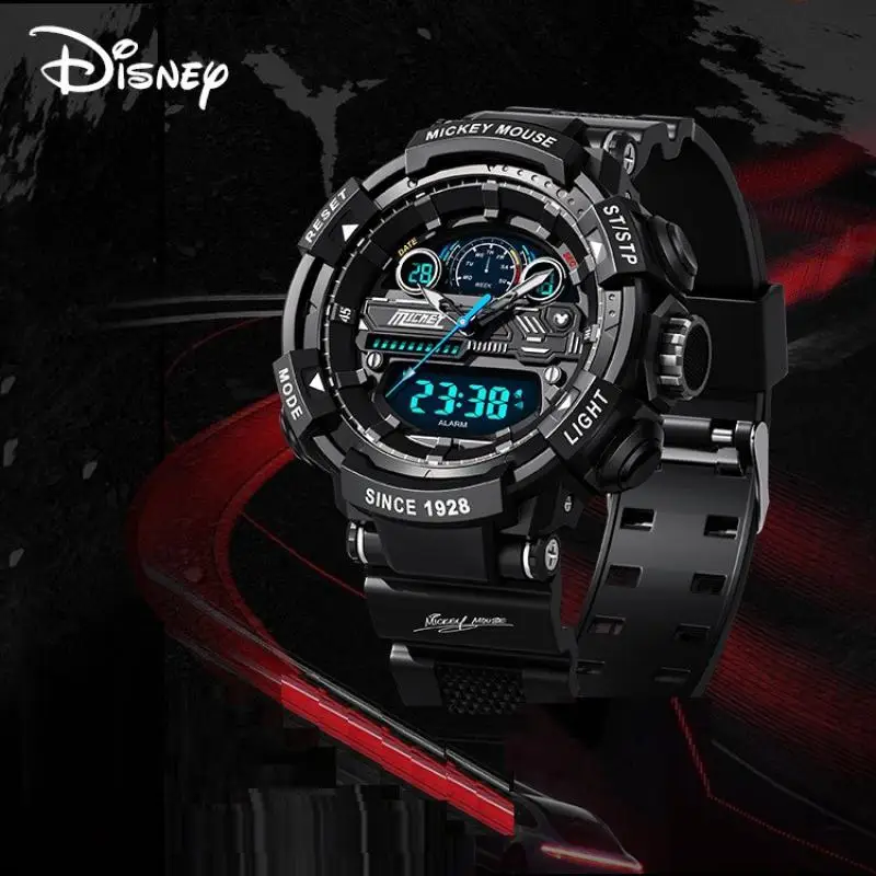 Disney For Mens Watch F1 Racing Dial Dual Display WristWatches Male Multi Function Ferrari Lamborghini Darth Repeater New Clock