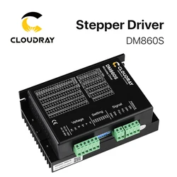 Cloudray  2-Phase Stepper Driver DM860S Supply Voltage 18-80VAC & 24-100VDC Output 2.4-7.2A Current