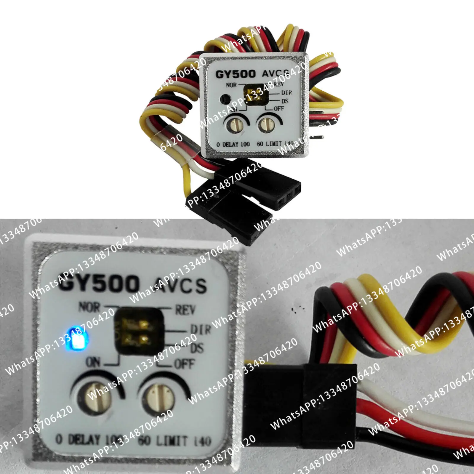 Single Axis Gyroscope Digital Gyro For RC Car Helicopter Modification Mini Spare Parts Tail-locked Heading Lock GY500