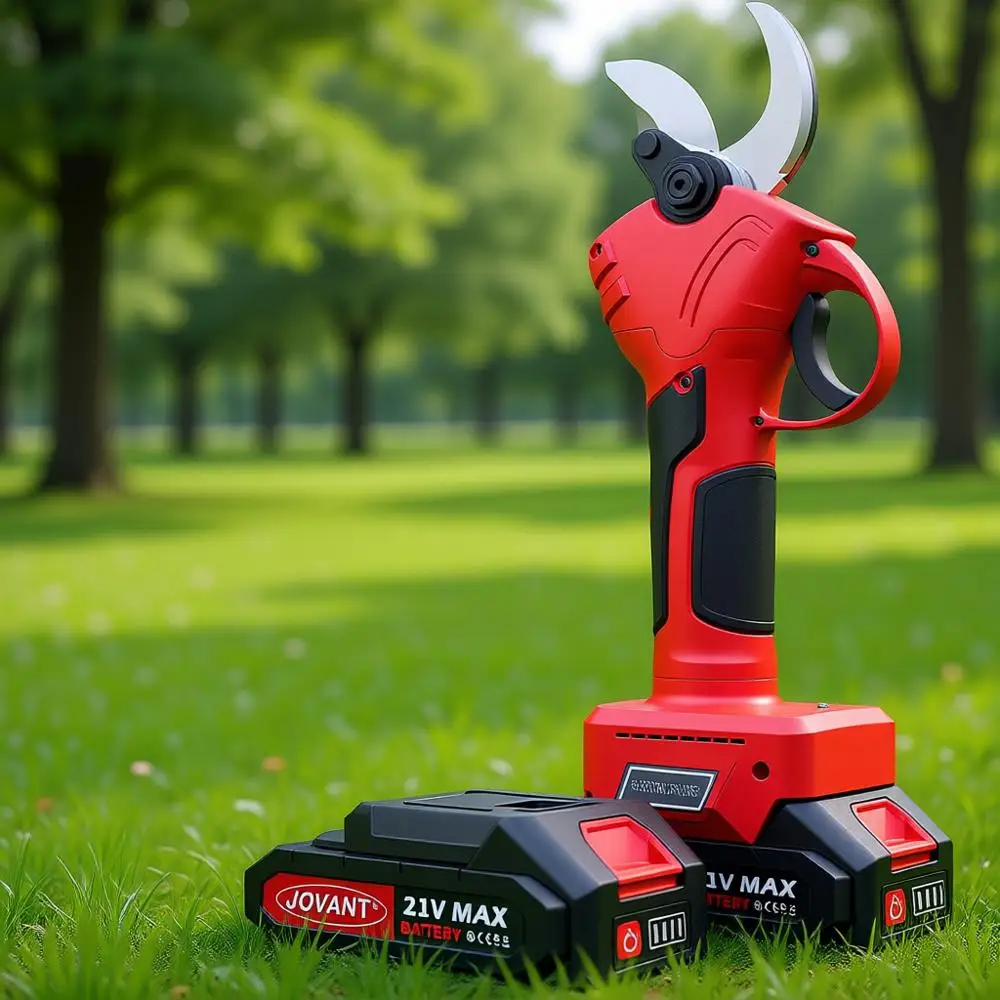 

Аккумуляторные садовые ножницы 20В 2.0Ач Li-ion, режущая способность 1.2-30 мм, для эффективного ухода за садом