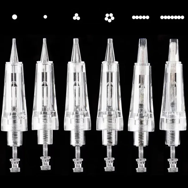 Professional Tattoo Needles Cartridges Disposable Permanent Makeup Eyebrow Eyeliner Lip Microblading PMU Pen Machines Supplies