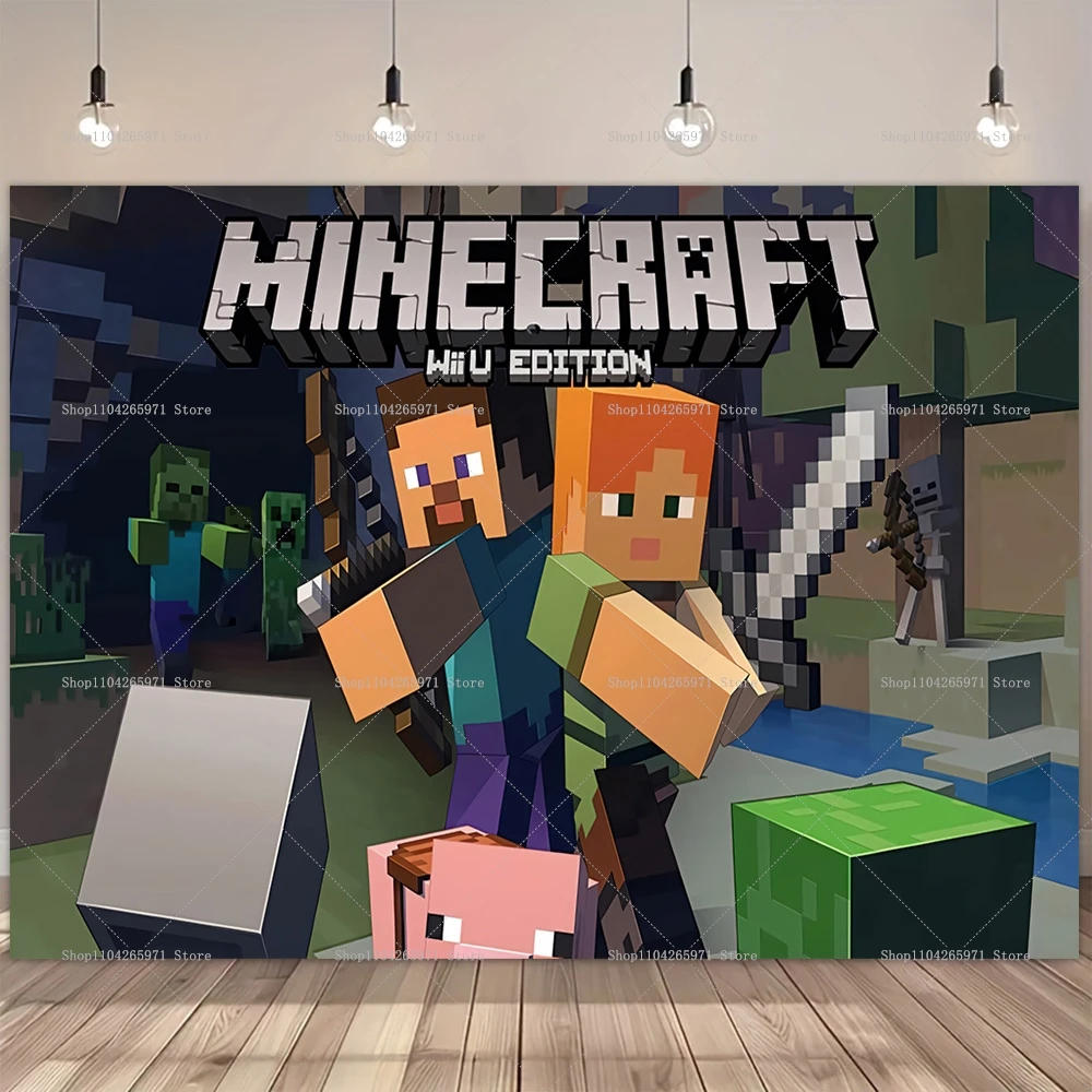 لعبة موضوع عيد ميلاد خلفية بكسل للتصوير الفوتوغرافي للأولاد الألعاب حفلة عيد ميلاد زينة راية لوازم استحمام الطفل