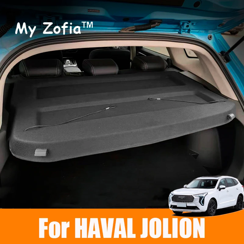 For GWM HAVAL JOLION 2022 2023 2024 2025 Car Rear Trunk Curtain Cover Rear Rack Partition Shelter Storage Decoration Accessories