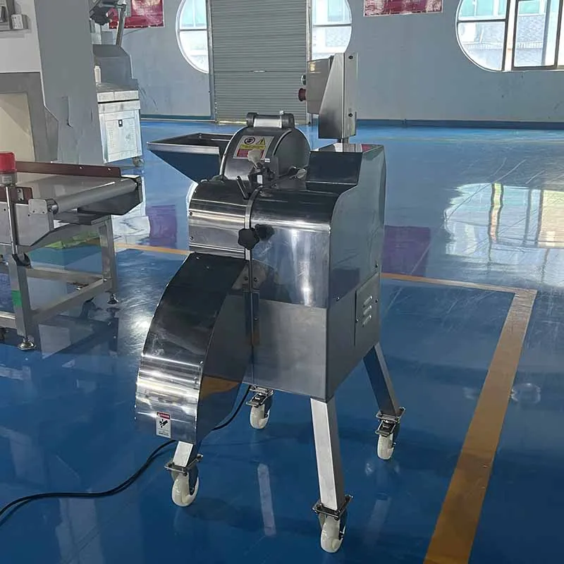 Meat Dicing Machine Auto Cube Cutting Equipment Easy Maintenance For Commercial Meat Workshop Customized