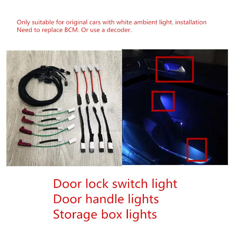 For VW Passat B8 Multicolor Ambient Light