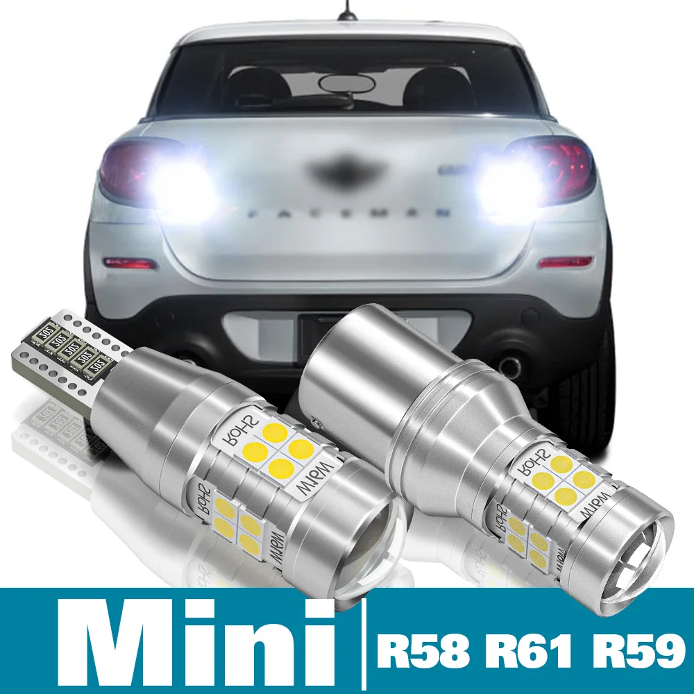 

2x LED Reverse Light For Mini Cooper Coupe R58 Paceman R61 Roadster R59 Accessories 2011-2016 2013 2014 2015 Backup Back up Lamp