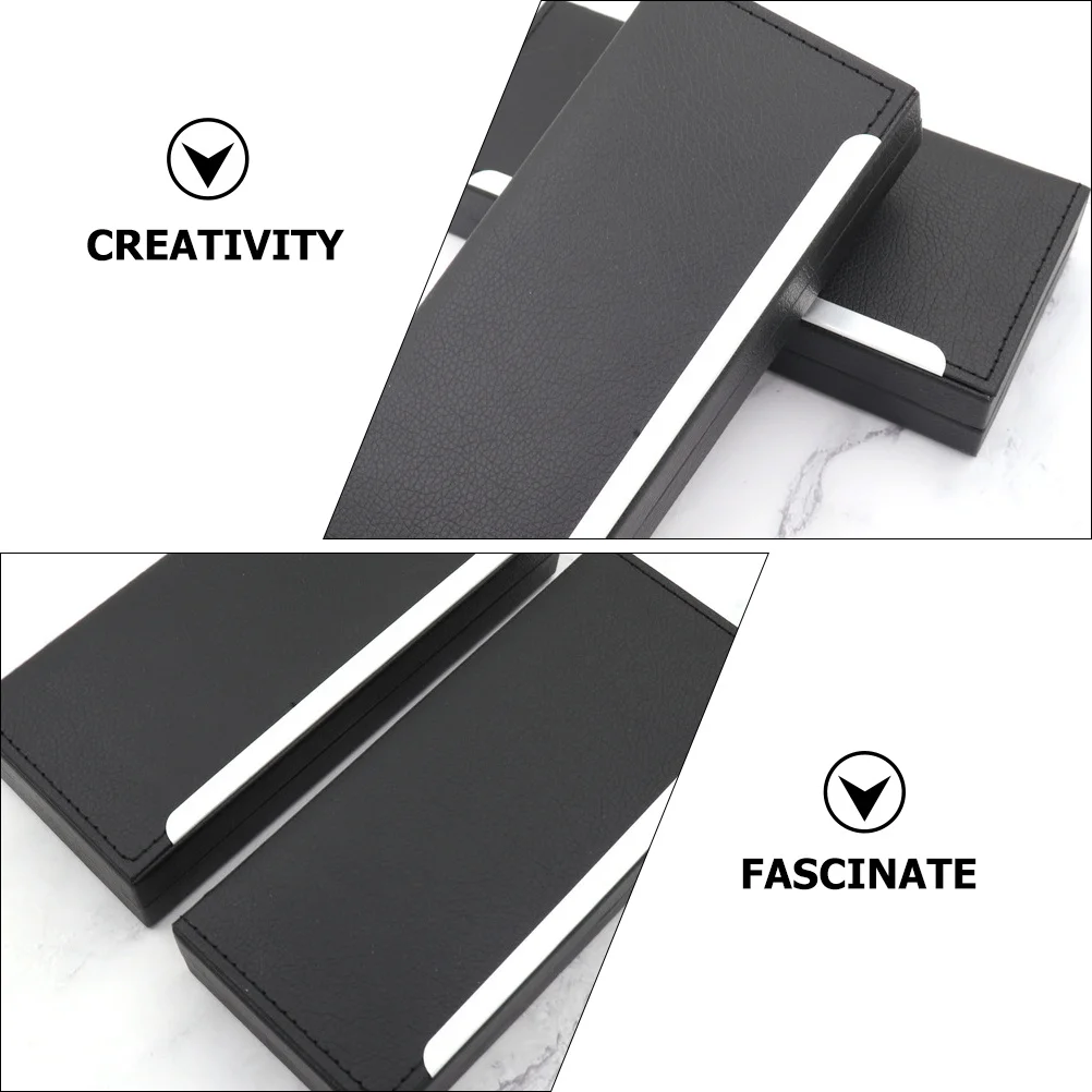 علبة أقلام رقيقة صندوق هدايا مضاد للخدش حامل قلم حبر منظم عملي لأحداث الأعمال المدرسية المكتبية