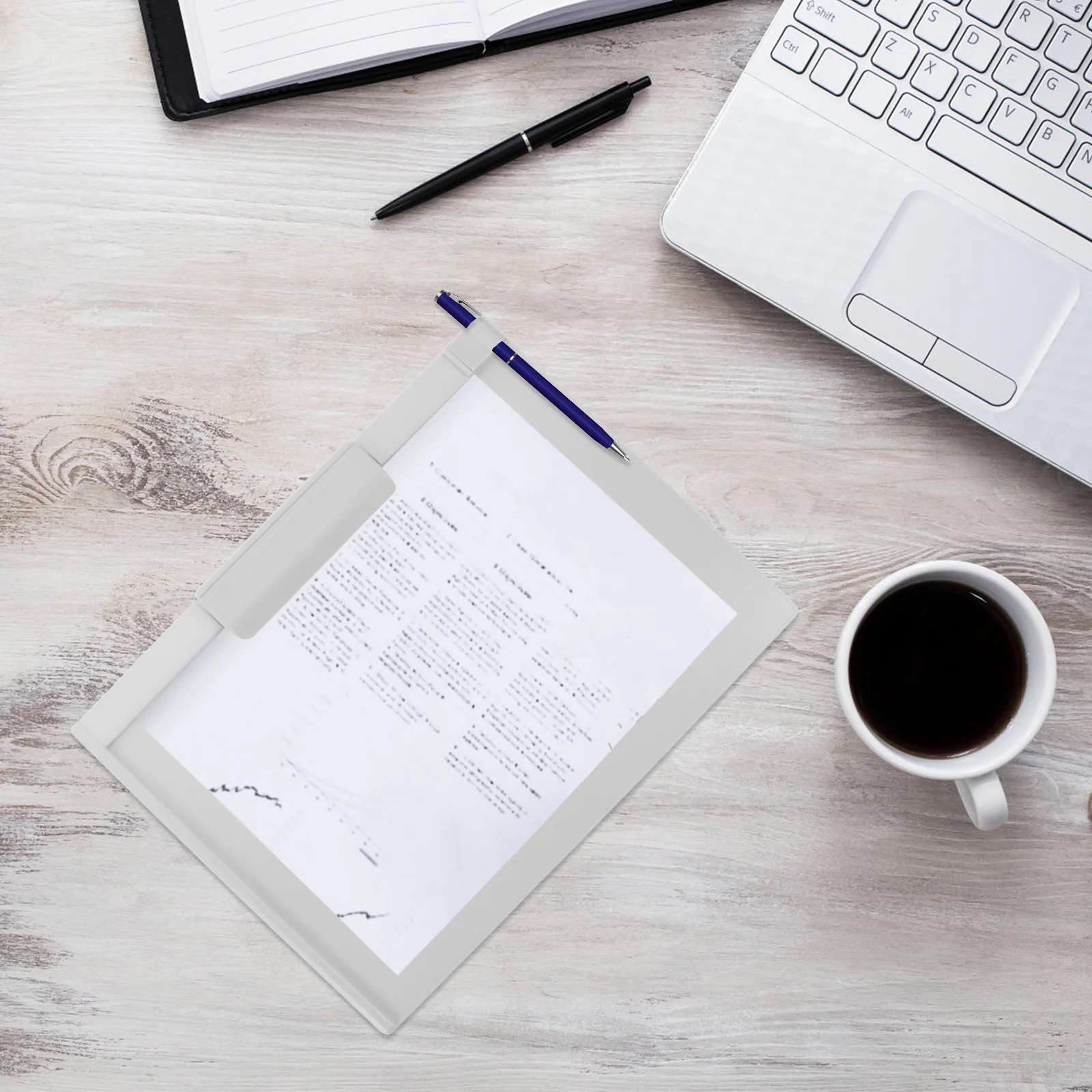 

A4 Clipboard Multi-Function Writing Board Portable Office Clipboard Document Storage Writing Support Board File