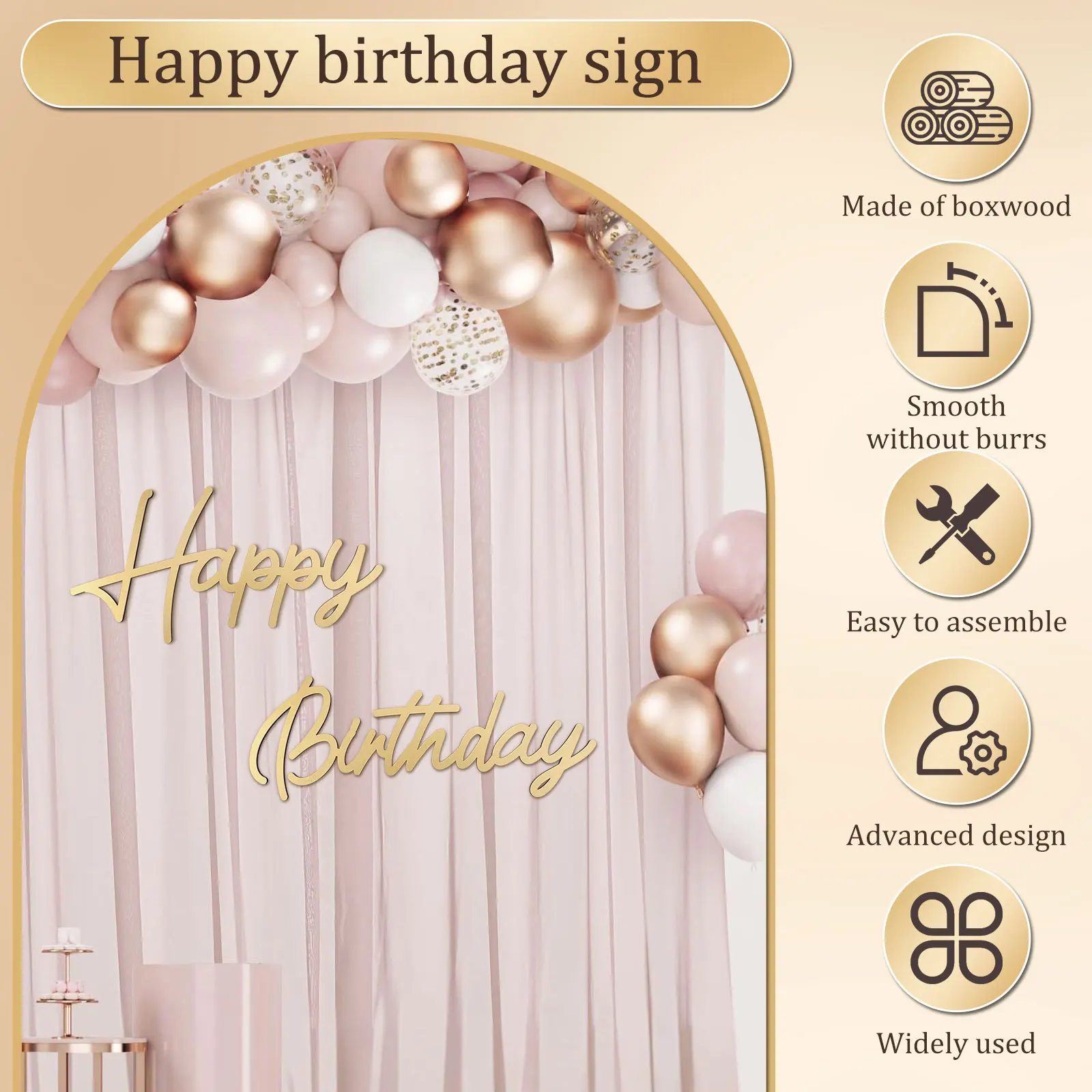 علامة عيد ميلاد سعيد أنيقة للاحتفال السعيد علامة خشبية علامة عيد ميلاد رسالة ديكور الحفلات خلفية جدار صور الدعامة