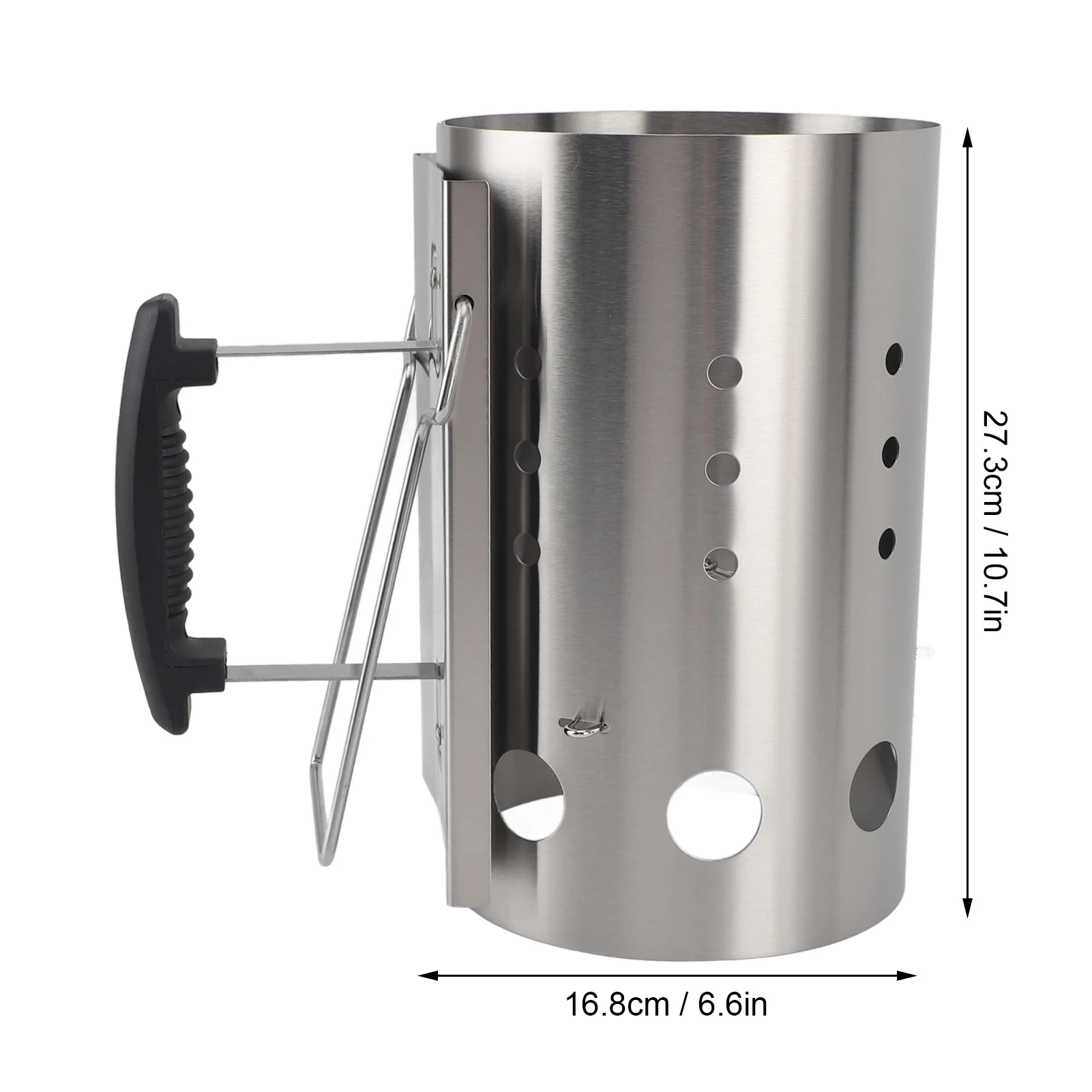 Allume-feu portable en acier i - Charcoal Chimney Starter avis et prix