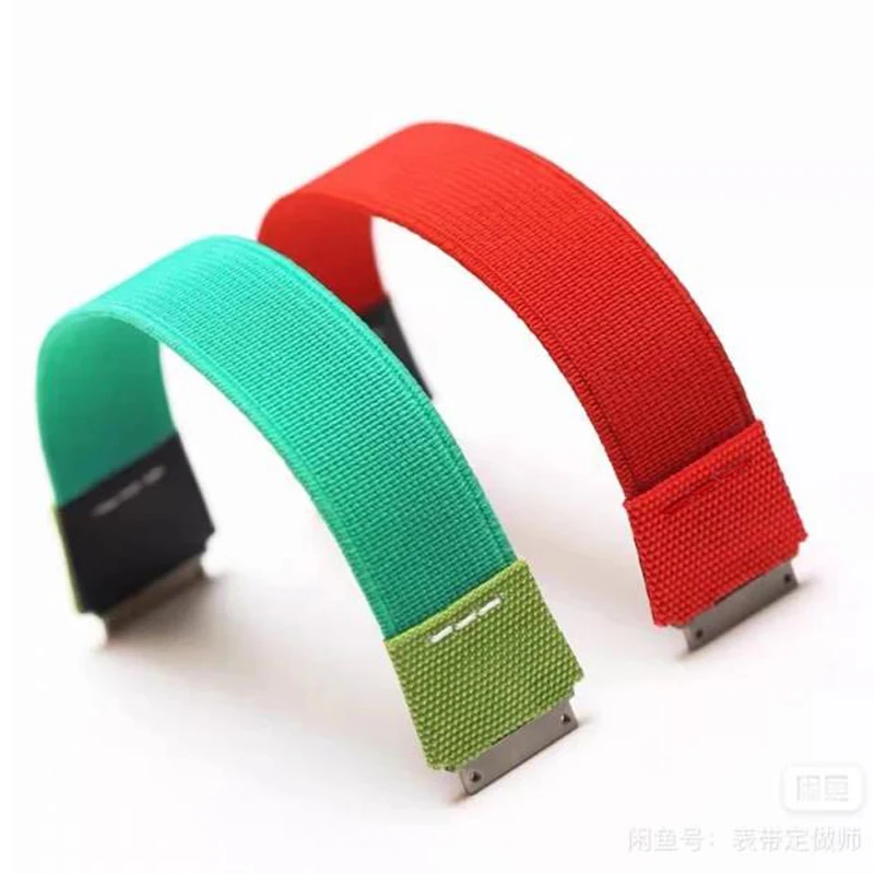 For RM Richard Miller Men's Collection RM67 RM67-02 67-01 Series New Elastic Band Loop Strap Watchband Waterproof Bracelet