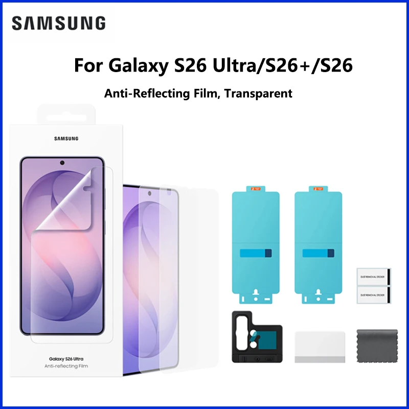 

Оригинальная антибликовая пленка для защиты экрана телефона SAMSUNG Galaxy S26 Ultra S26 plus, 2 шт., защита от царапин, подлинная защита