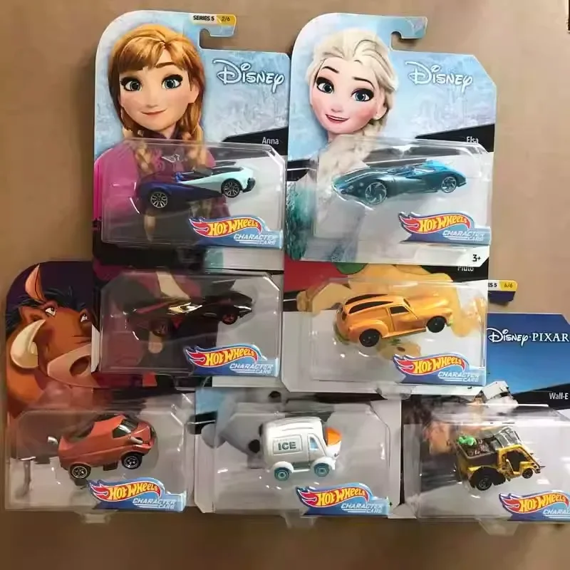 Hw Disney Figuur Auto Model Collectible Metal Diecasts Speelgoed Desktop Decoratie Model Kinderen Speelgoed Verjaardagscadeau Aangepast