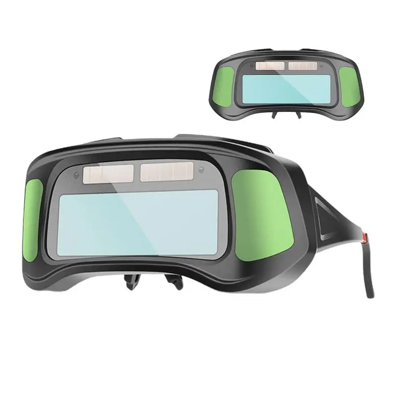 Welding Goggles Auto Darkening Welding Safety Glasses UV Protection Eye Protection Goggles Solar Powered Welding Helmet