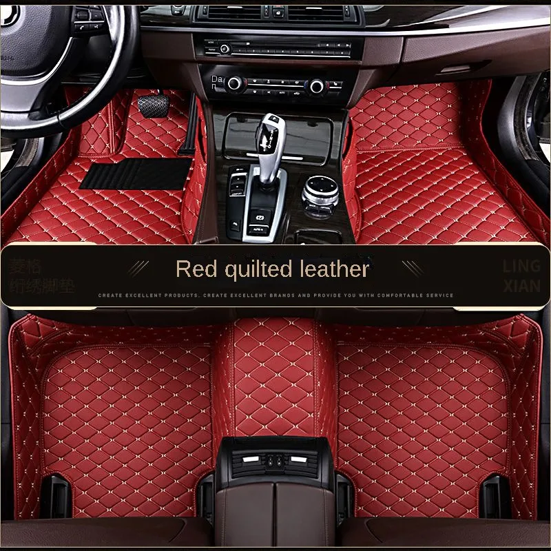 ZTT Custom Leather Car Mats For Buick All Model Envision GL8 Hideo Regal Lacrosse Ang Cora Accessories Automotive Carpet