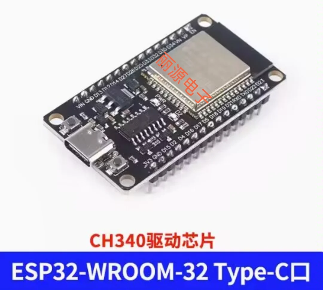 

5PCS ESP-32 Development Board WIFI+Bluetooth 2-in-1 Dual Core CPU Low Power ESP32 ESP-32S 2.4 GHZ Weld CH340 TYPE-C well