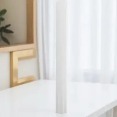

1 Roll Self-Adhesive Transparent Book Cover Film Clear Scrapbook Protector Reusable Plastic Paper Protective Sleeve Peel