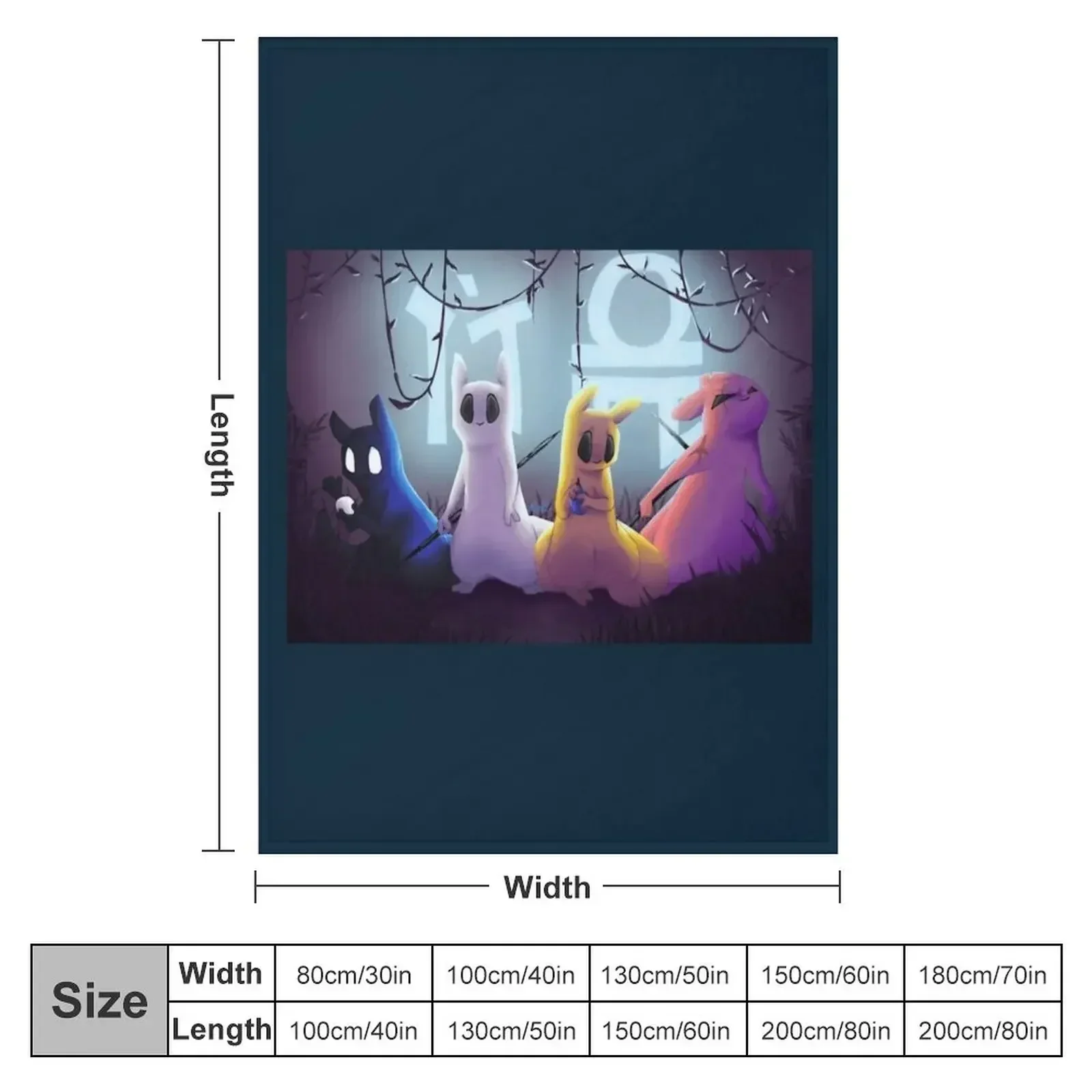 Slugcats Throw Blanket couch cozy soft plush fuzzy picnic outdoor blanket