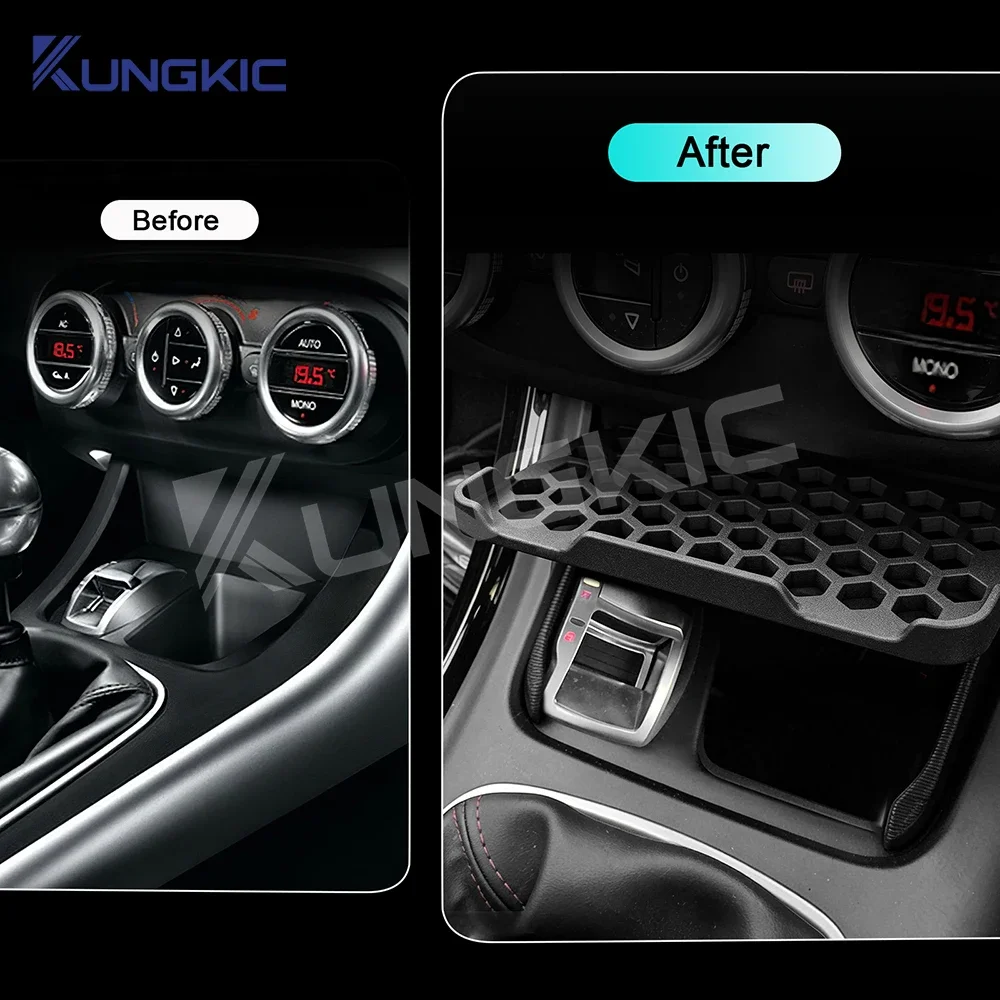 for Alfa Romeo Giulietta 940 2010 2011 2012 2013 2014 2015 2016 2017 2018 2019 2020 2021 Center Console Storage Box Accessories