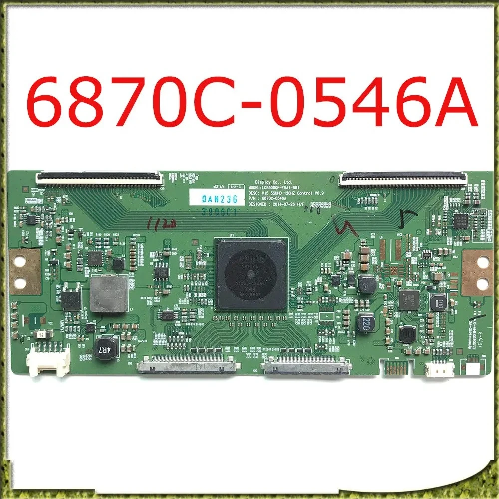 Placa T-CON Original 6870C-0546A para X3-55 L553LN, Placa T-CON 6870C 0546A para Tela LC550DQF-FHA1-8B1 Etc. Placa de TV 6870C0546A