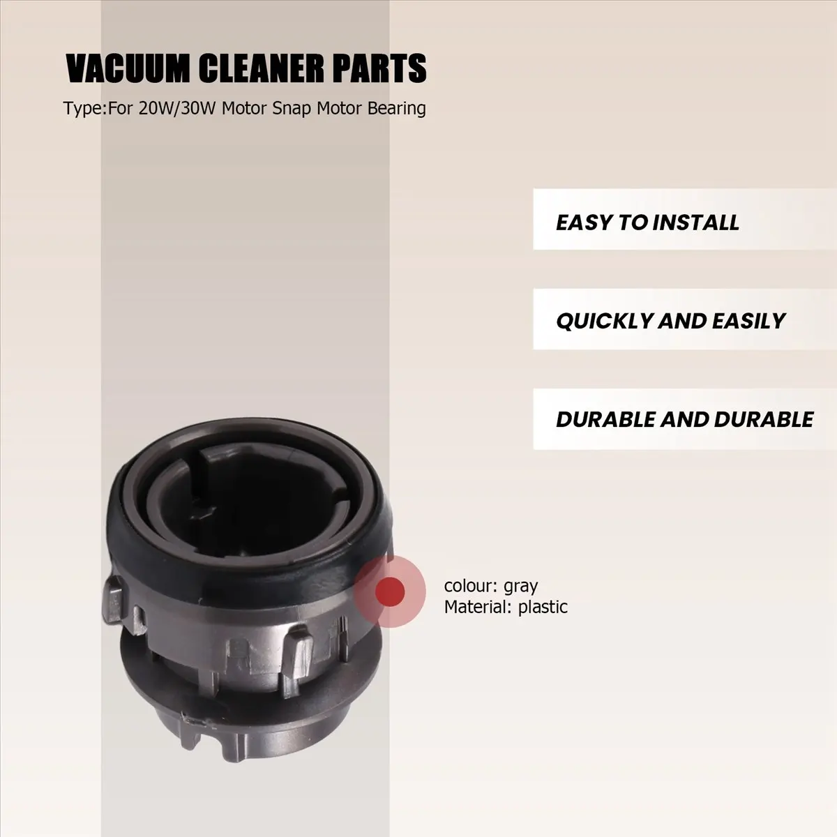 【High Quality】for V6 V7 V8 V10 V11 Vacuum Cleaner Soft Roller Cleaner Head Shell for 20W/30W Motor Snap Motor Bearing SUMMER