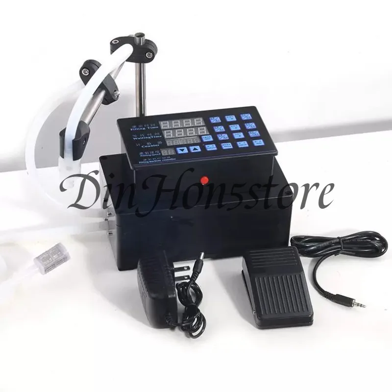 Numerical control automatic liquid filling machine Small quantitative accuracy 100 degrees heat-resistant DC power supply