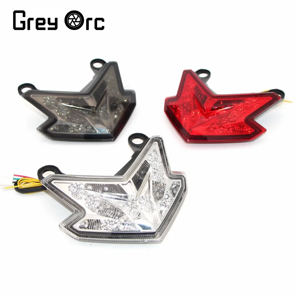 

For KAWASAKI Ninja ZX6R 2013-2018 Z125 2016-2022 Z800 2013-2016 Accessories Motorcycle LED Tail Light Turn Brake Signal Assembly